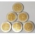 GERMANY . UNDATED . TWO 2 EURO . 6 SPECIMEN MINT COINS . 1 COUNTRY and 5 CITIES